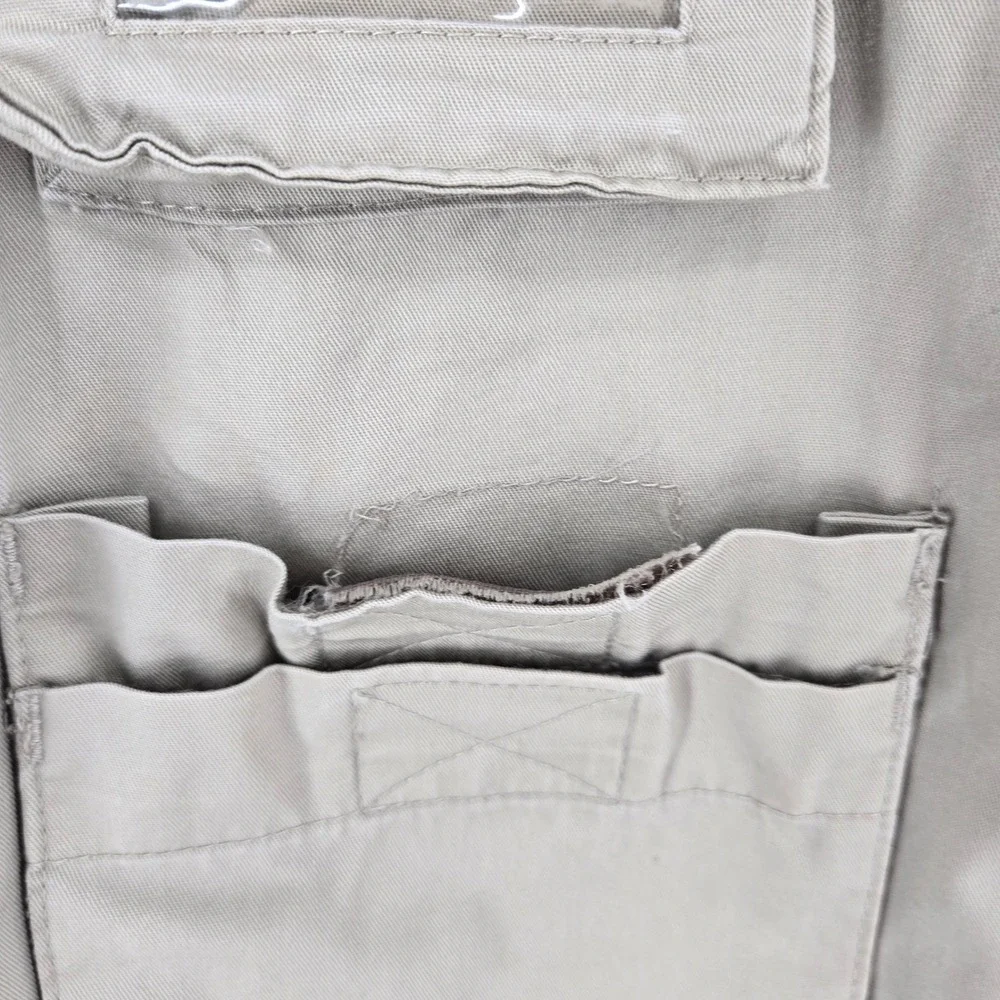 Vintage Kodak Attaccapanni Photography Vest  Men's XL Khaki Multi-Pocket Utility